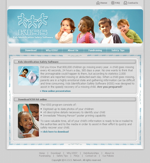 Kids Identification Safety Software